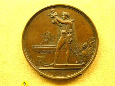 Son of Napoleon declared King of Rome, France, 1813, by unknown artist - National Museum of Finland - DSC04068