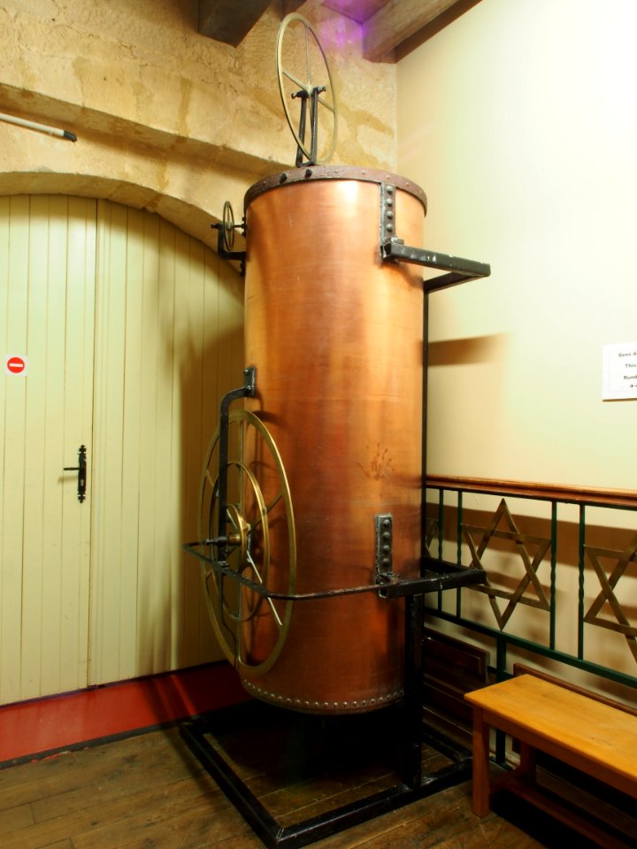 Some kind of kettle at the beer museum