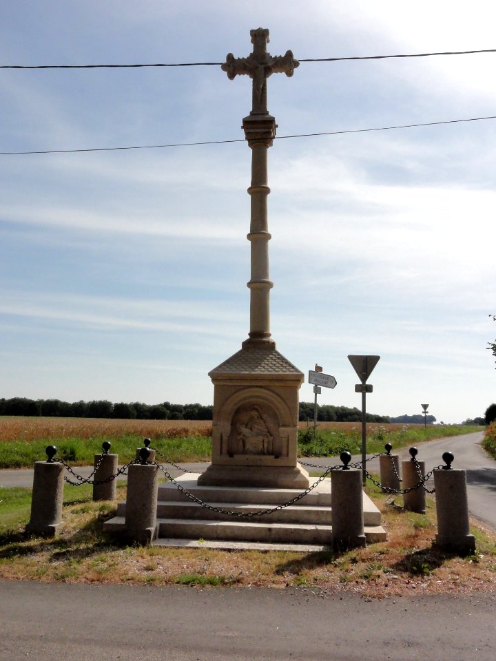 Sommesnil (Seine-Mar.) croix de chemin