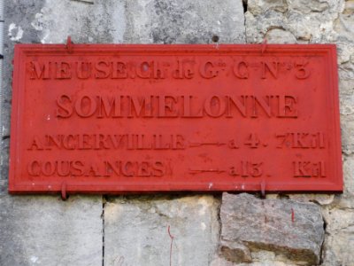 Sommelonne (Meuse) plaque de cocher