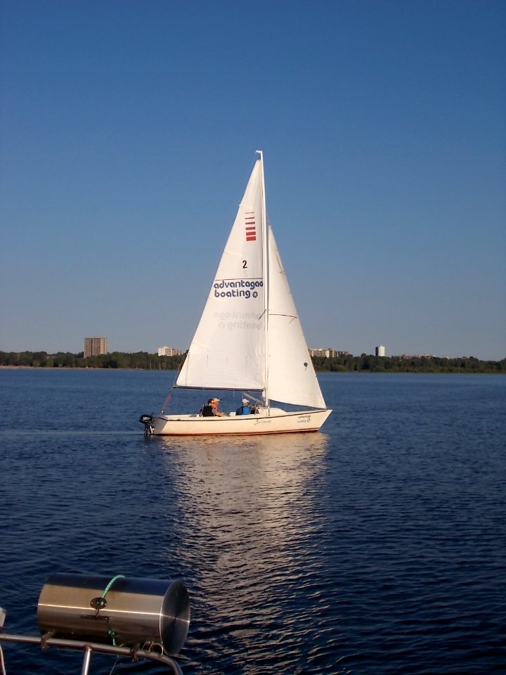 Sonar sailboat 3's Company 2542