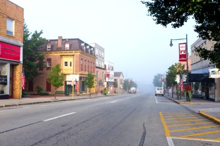 Somerset PA in the early summer morning
