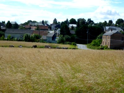 Son (Ardennes) vue du village