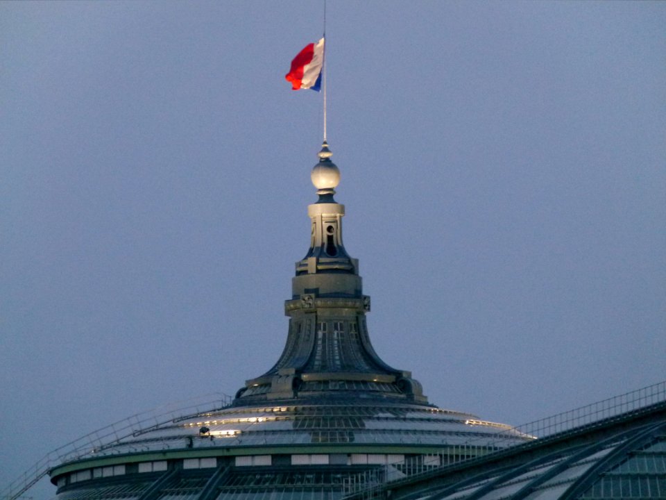 Sommet du toit du Grand Palais