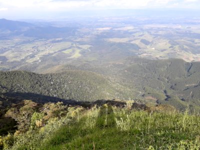 Sombra do Pico Agudo vista de seu topo 1