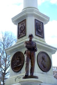 Soldiers' Monument, figure 3 of 4 - Worcester, MA - DSC04013