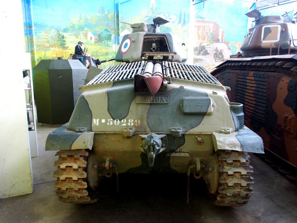 SOMUA S 35, Tanks in the Musée des Blindés, France, pic-3