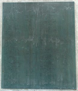 Soldiers Monument names - Spencer, Massachusetts - DSC02296
