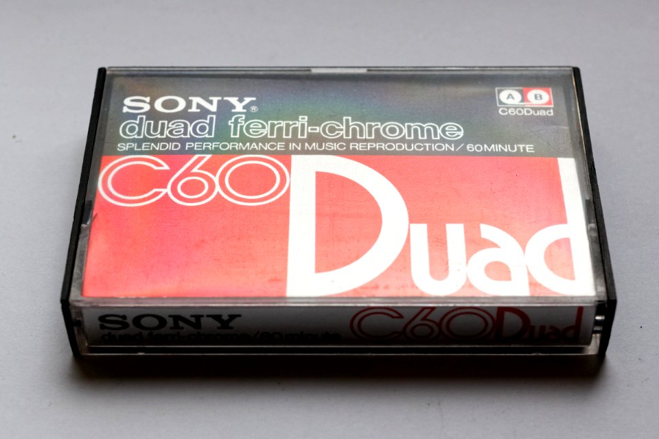 Sony Duad (Japanese market Ferri Chrome) cassette 02