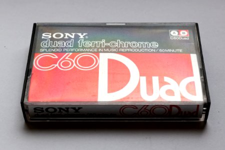 Sony Duad (Japanese market Ferri Chrome) cassette 02