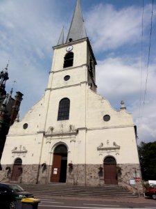 Solesmes (Nord, Fr) église, façade