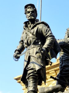 Soldiers' and Sailors' Monument (Cleveland), detail - DSC07892