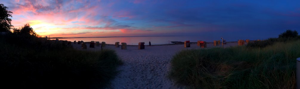 Sonnenuntergang Timmendorfer Strand