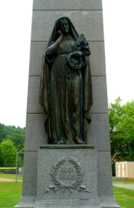 Soldiers Monument by Frederick Wellington Ruckstull, sculpted 1922, granite and bronze DSC04160