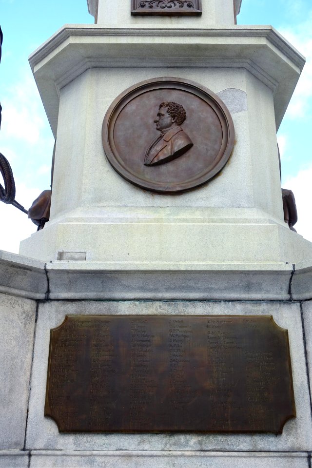 Soldiers' Monument, side 4 of 4 - Worcester, MA - DSC04030
