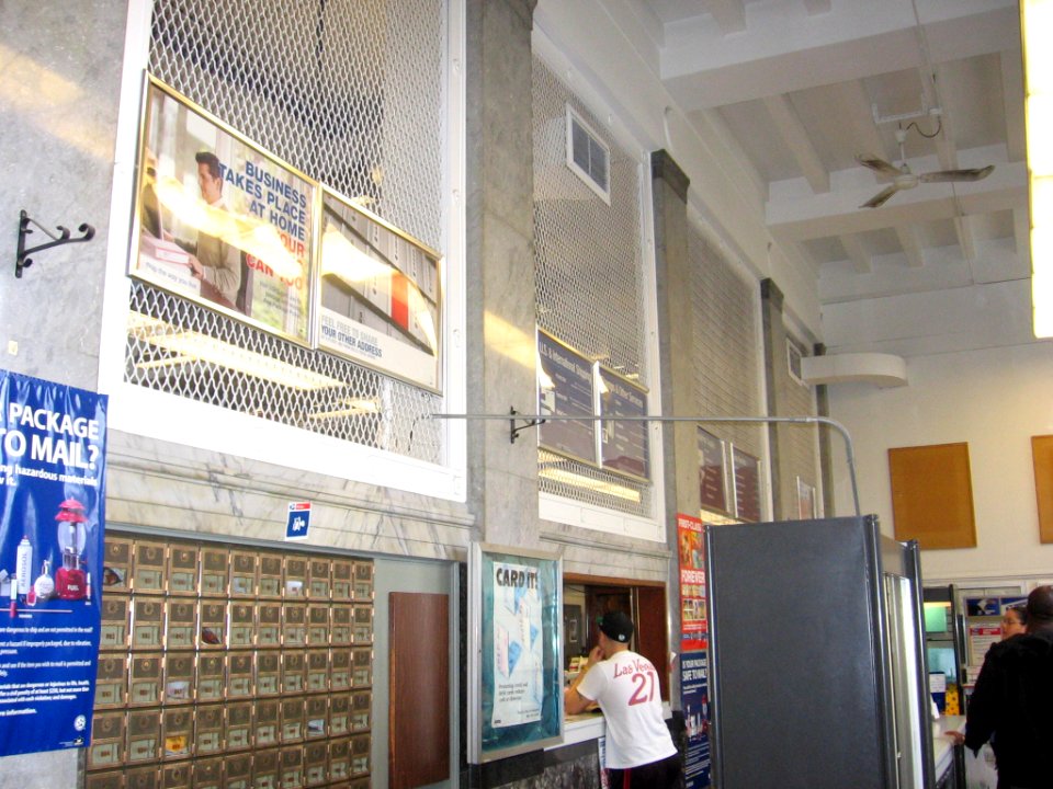 South Norwalk Post Office interior 080