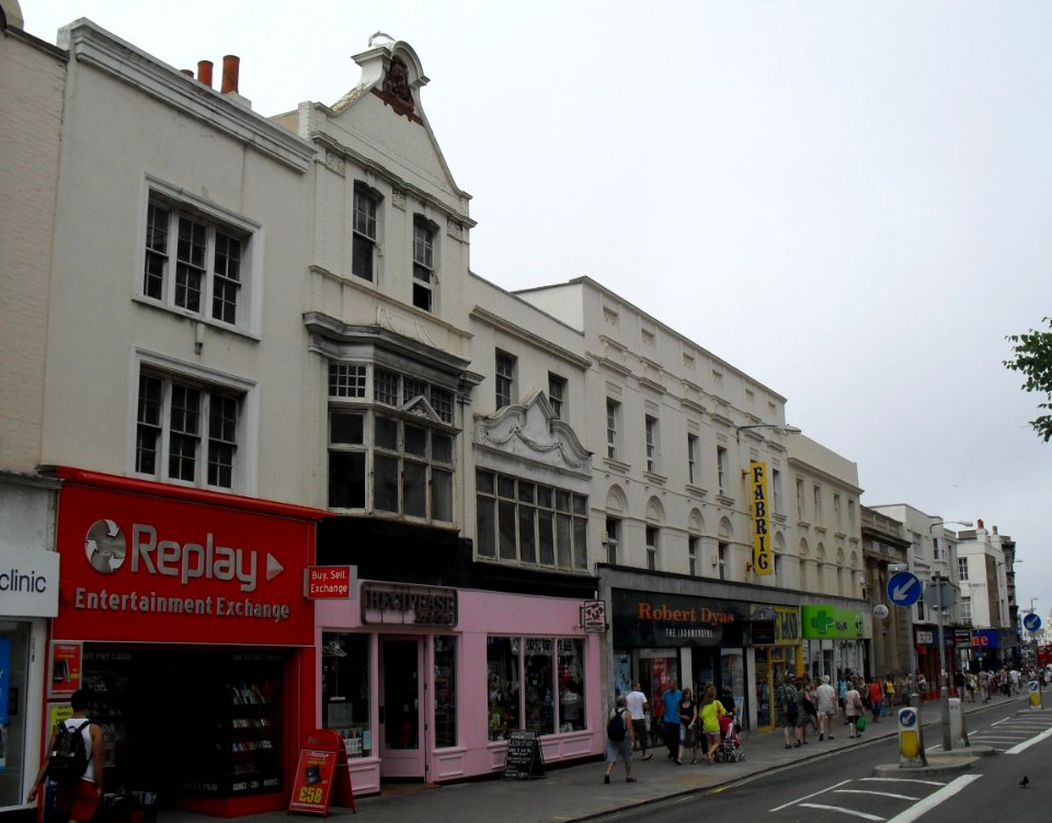 South Side of Western Road, Brighton (July 2010)