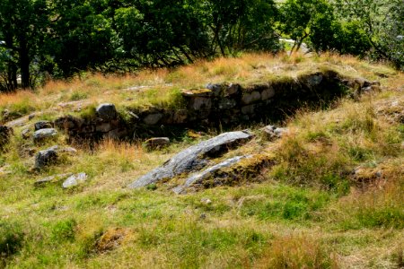 South ruin at Röe Castle 3 photo