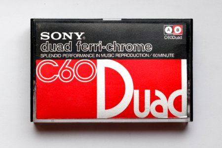 Sony Duad (Japanese market Ferri Chrome) cassette 01