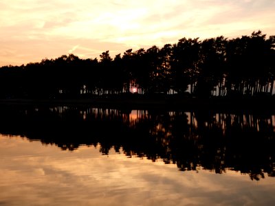 Sonnenuntergang Hertha-See Hörstel photo