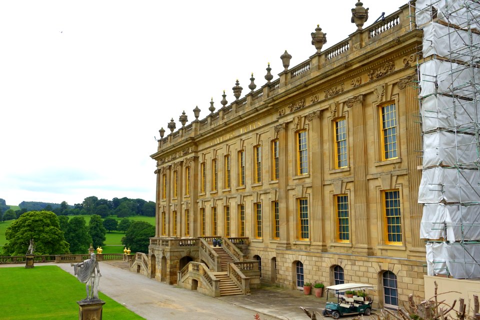 South front - Chatsworth House - Derbyshire, England - DSC03562