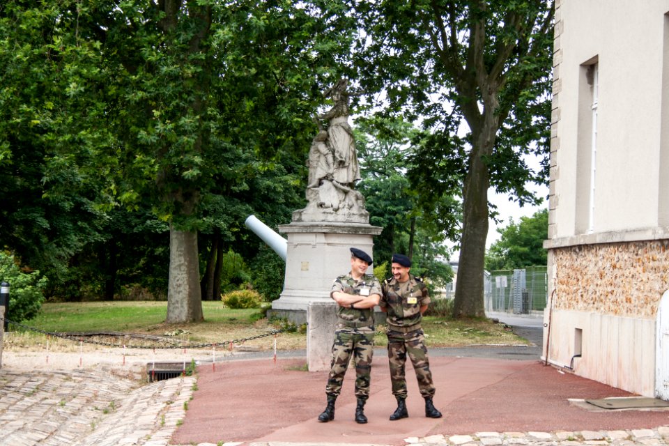 Soldiers in Mont Valérien