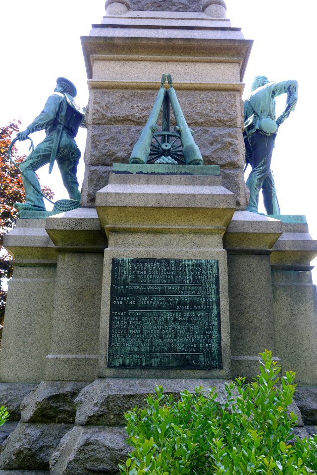 Soldiers and Sailors Monument - Nashua, New Hampshire - DSC07246