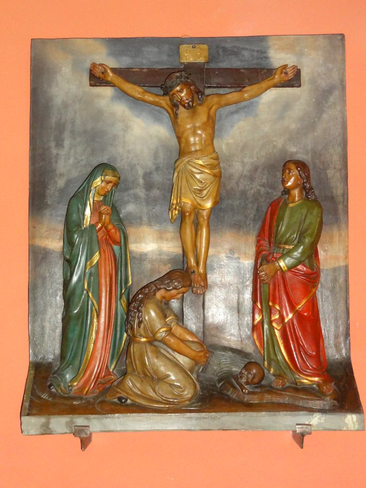 Sorbais (Aisne) église Saint-Martin, chemin de croix, station 12