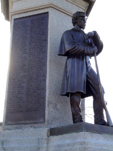 Soldiers and Sailors Monument - sculpture - Lawrence, MA - DSC03568