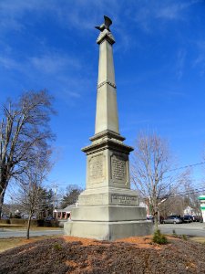 Soldiers Monument - Northborough, Massachusetts - DSC04460