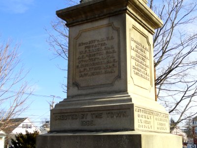 Soldiers Monument - Northborough, Massachusetts - DSC04461