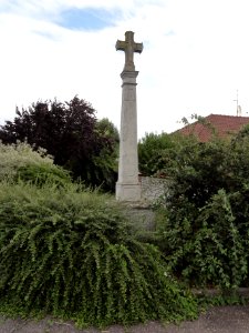 Sorcy-Saint-Martin (Meuse) croix de chemin D10, O Crux Ave