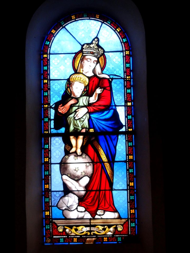 Sorbais (Aisne) église Saint-Martin, vitrail 07