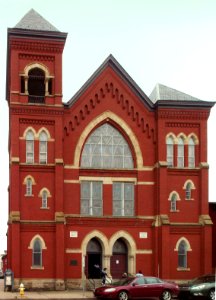 South Side Presbyterian Church, South Side, Pittsburgh, exterior, 2015-04-19, 02