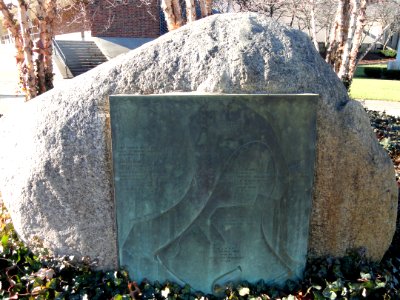 Soldiers Field historic marker - Harvard University - DSC02975