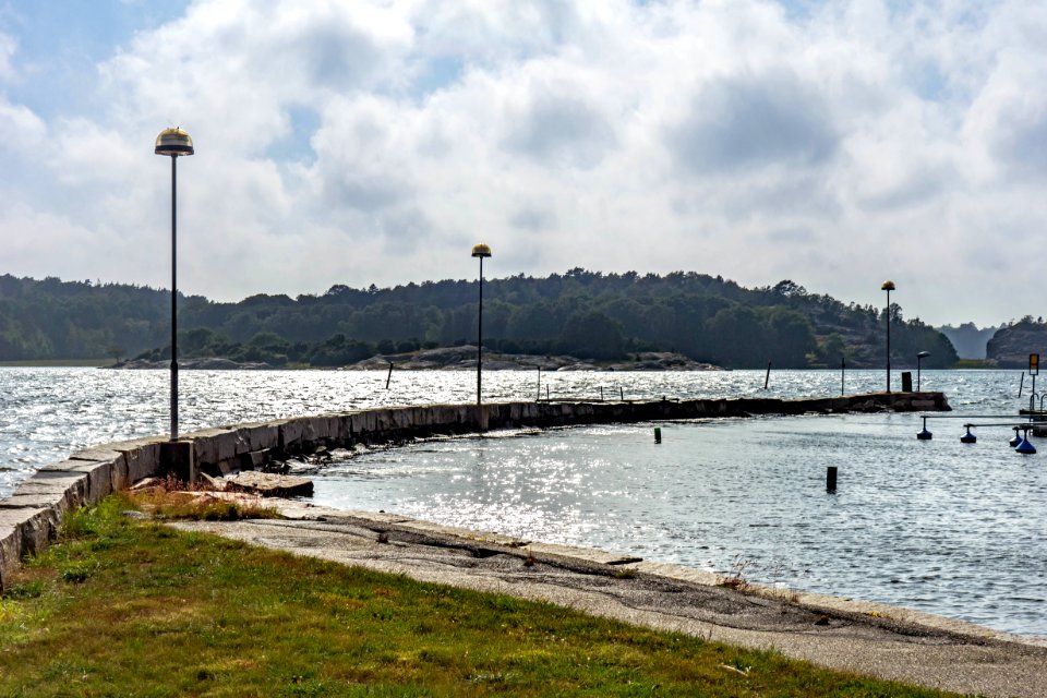 South pier in Rixö Marina 1