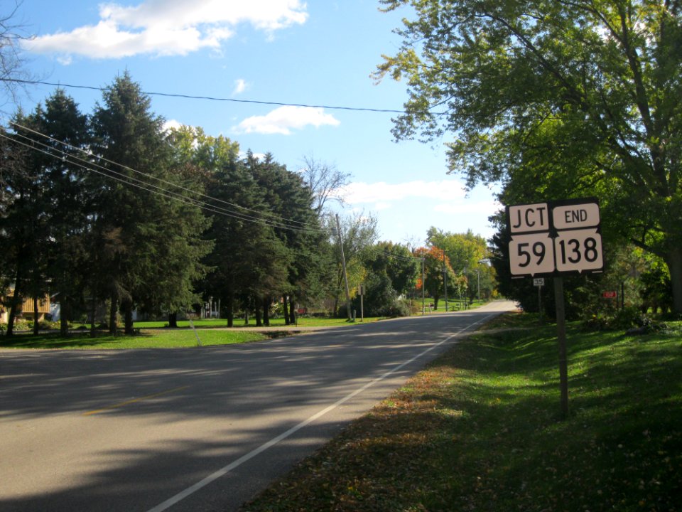 South end of WIS 138, Cooksville, WI