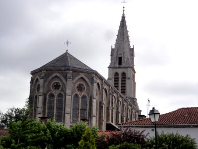 Soustons (Landes) église, chevet