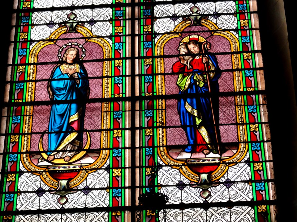Sorcy-Saint-Martin (Meuse) église Saint-Rémi, vitrail 03