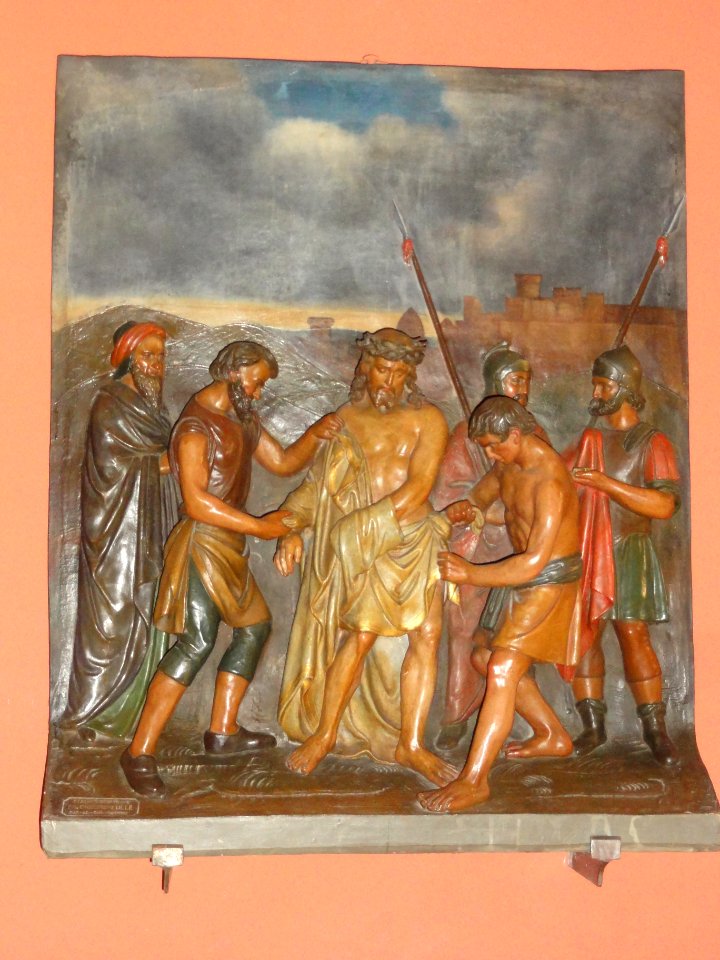 Sorbais (Aisne) église Saint-Martin, chemin de croix, station 10