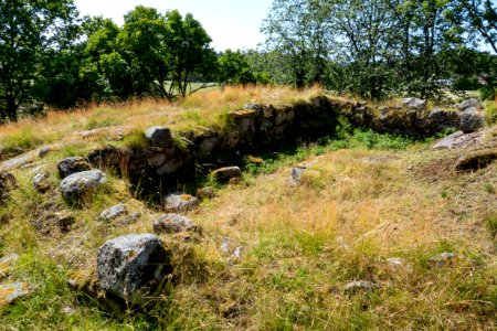 South ruin at Röe Castle 1