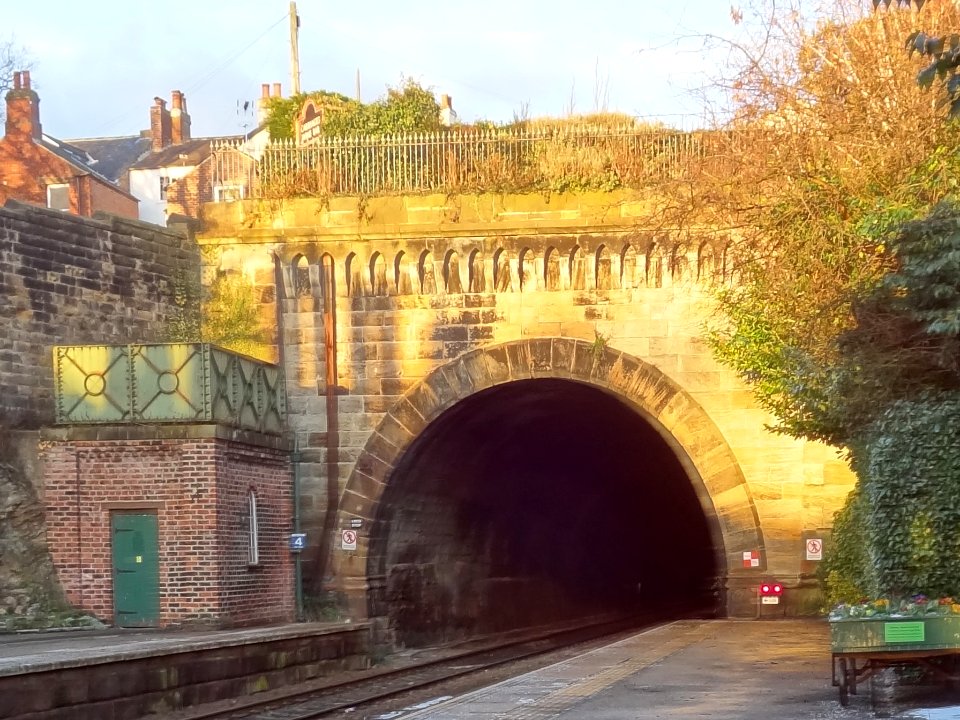 South Portal Of Railway Tunnel