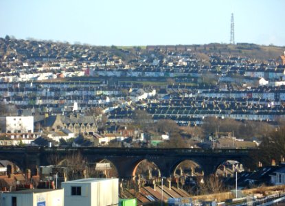Southeastward view from Stanford Road, Prestonville, Brighton (December 2013) (3)