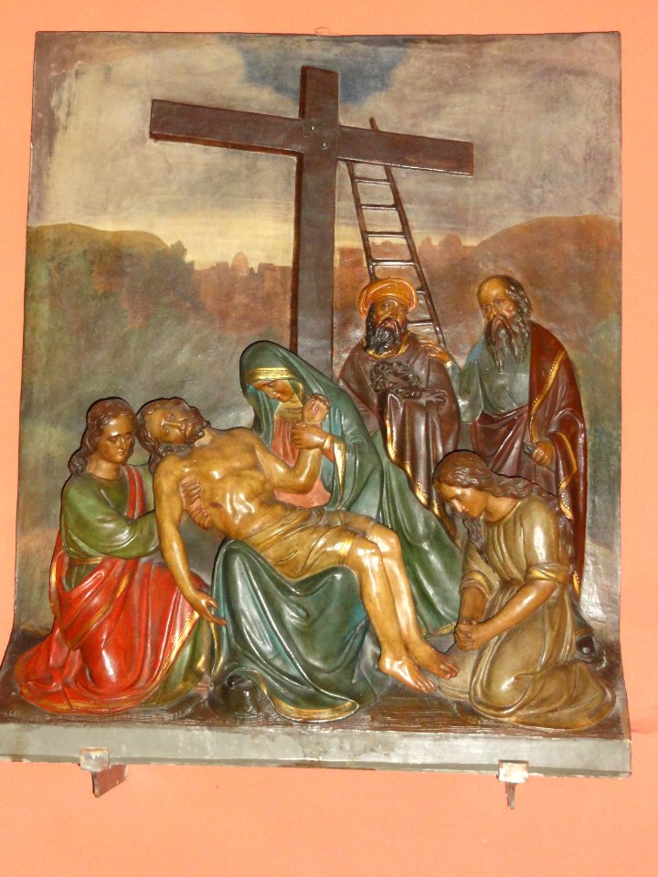 Sorbais (Aisne) église Saint-Martin, chemin de croix, station 13