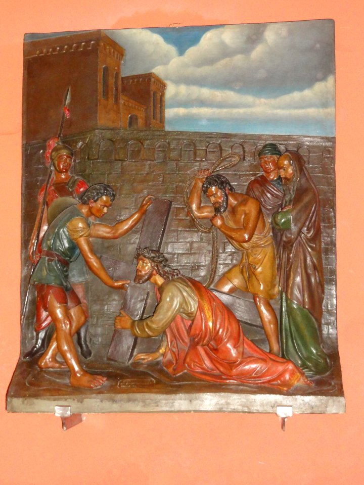 Sorbais (Aisne) église Saint-Martin, chemin de croix, station 03