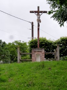 Sorbais (Aisne) croix de chemin