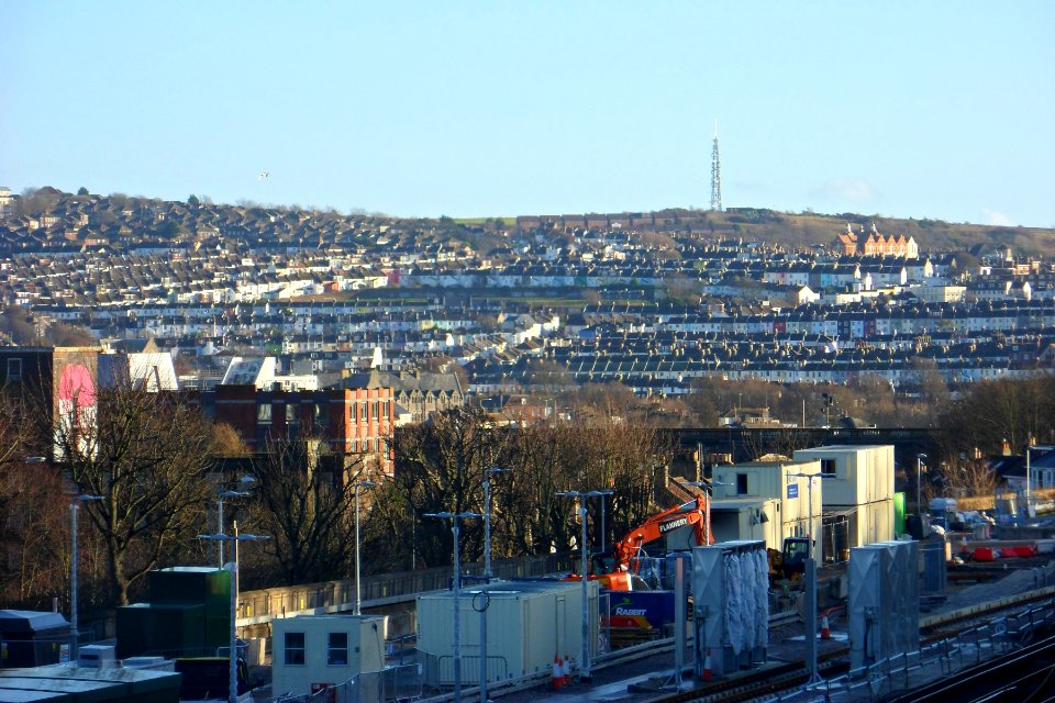 Southeastward view from Stanford Road, Prestonville, Brighton (December 2013) (4)