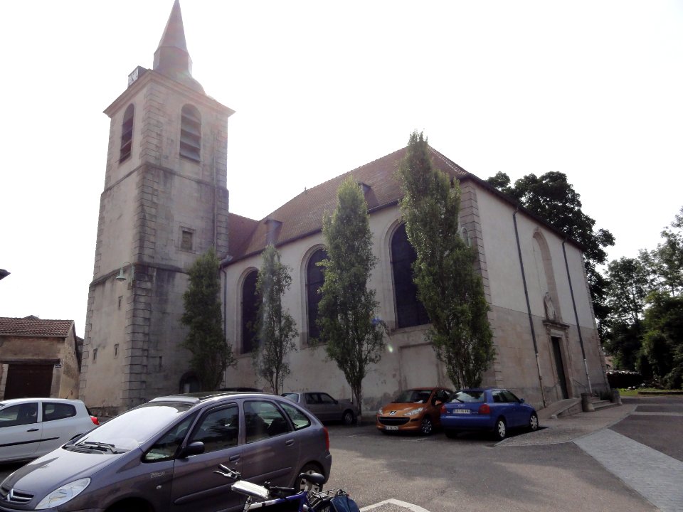 Sorcy-Saint-Martin (Meuse) église Saint-Rémi, extérieur