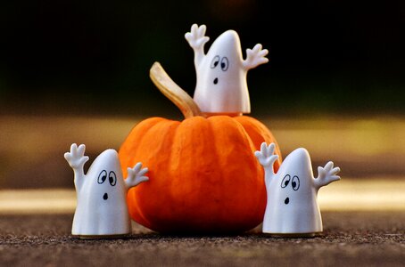 Happy halloween ghost autumn