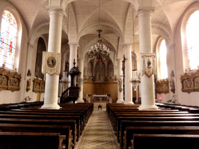 Sorcy-Saint-Martin (Meuse) église Saint-Rémi, intérieur